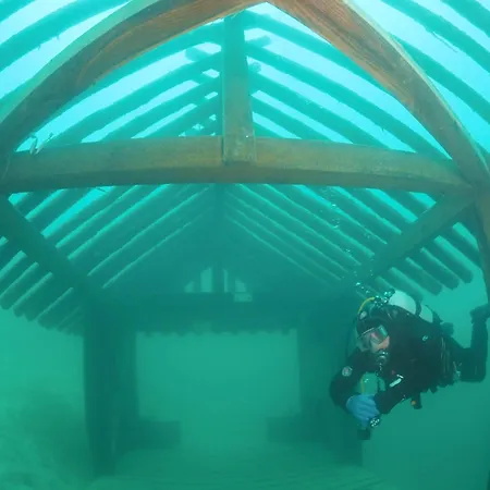 Lägenhet Attersee - Ganzes Ferienhaus, Seeblick, Kamin, Sauna