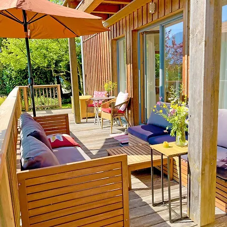 Attersee - Ganzes Ferienhaus, Seeblick, Kamin, Sauna Nussdorf am Attersee