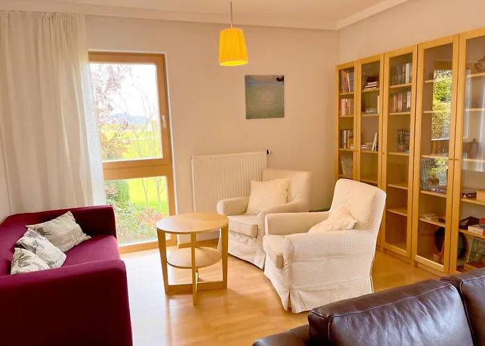 Attersee - Ganzes Ferienhaus, Seeblick, Kamin, Sauna * Nussdorf am Attersee