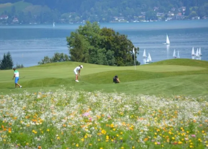 Attersee - Ganzes Ferienhaus, Seeblick, Kamin, Sauna Daire