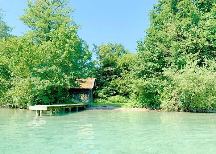 Attersee - Ganzes Ferienhaus, Seeblick, Kamin, Sauna *