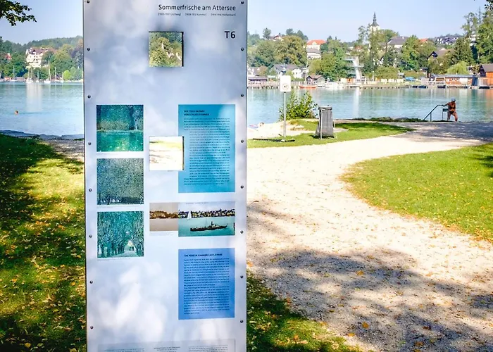 Attersee - Ganzes Ferienhaus, Seeblick, Kamin, Sauna Διαμέρισμα *