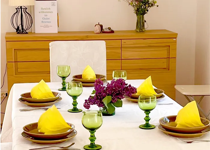 Attersee - Ganzes Ferienhaus, Seeblick, Kamin, Sauna Διαμέρισμα